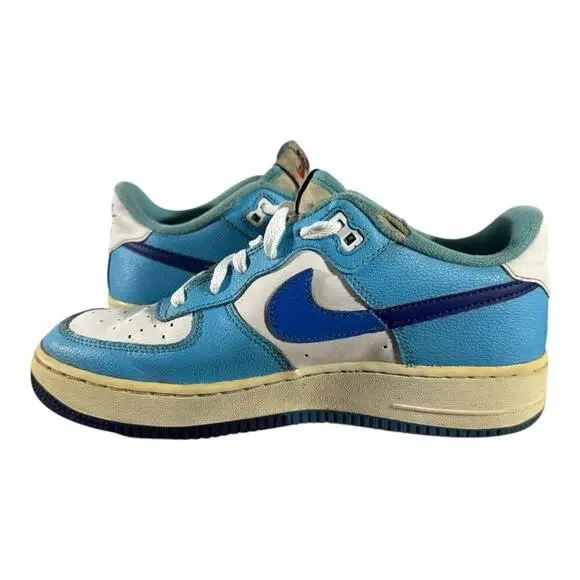 Nike Air Force 1 Photo University Blue Sneakers Size 6Y Women’s 8 DZ2660-100 - Picture 6 of 8
